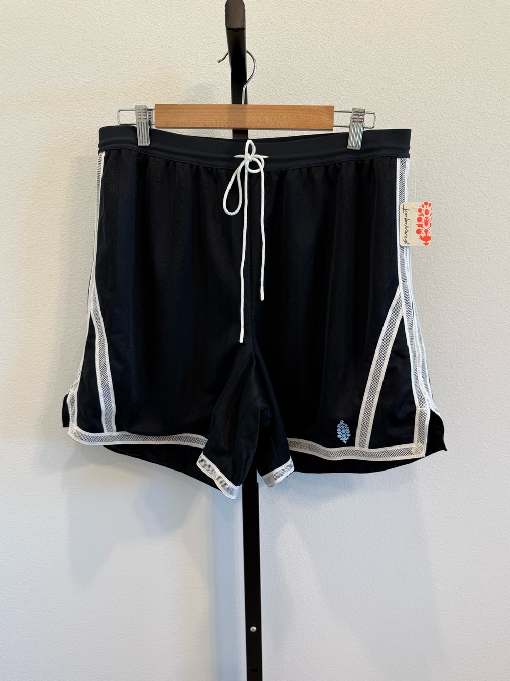 NWT Free People Movement On The Ball Black Athletic Shorts Gorpcore  Large